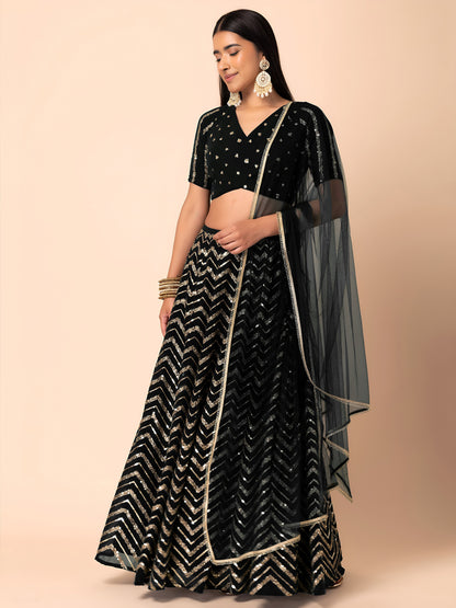 Latest Semi Stitched Lehenga Choli With Dupatta