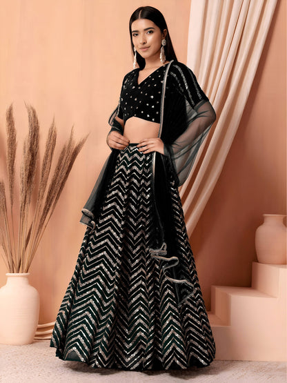 Latest Semi Stitched Lehenga Choli With Dupatta
