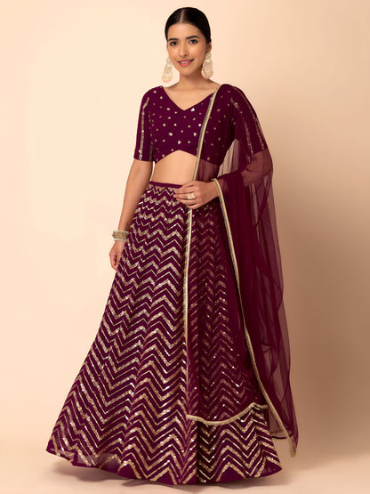 Latest Semi Stitched Lehenga Choli With Dupatta