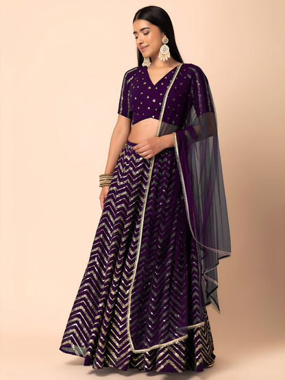 Latest Semi Stitched Lehenga Choli With Dupatta