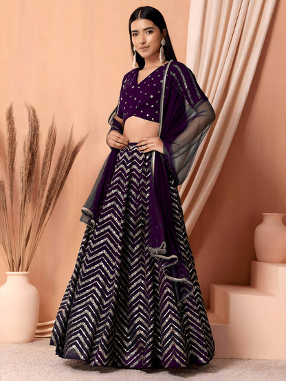 Latest Semi Stitched Lehenga Choli With Dupatta