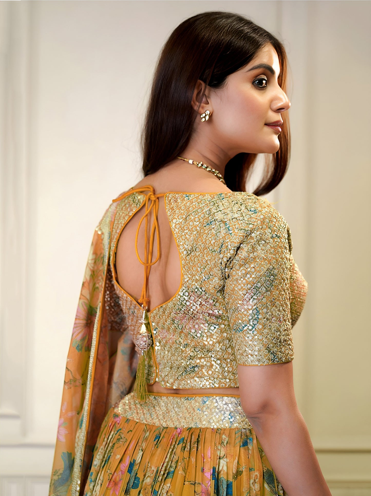 Latest Semi Stitched Lehenga Choli With Dupatta