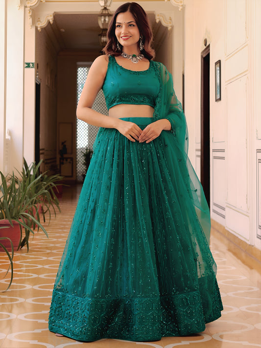 Latest Semi Stitched Lehenga Choli With Dupatta