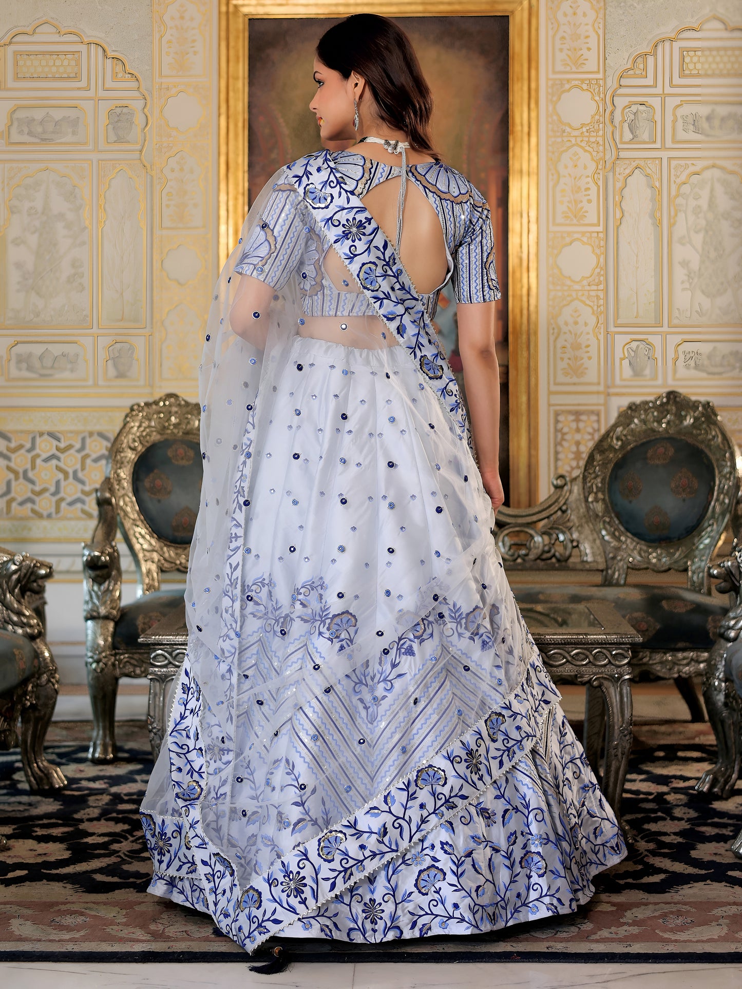 Latest Semi Stitched Lehenga Choli With Dupatta