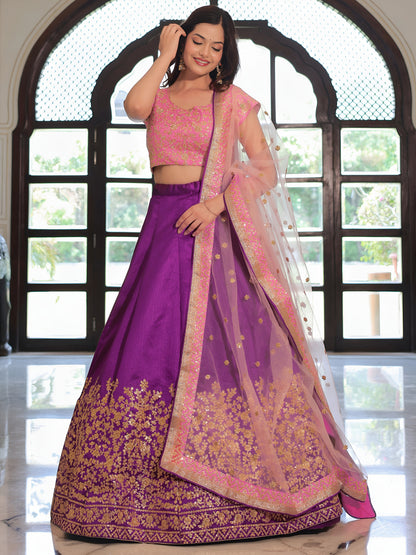 Latest Semi Stitched Lehenga Choli With Dupatta