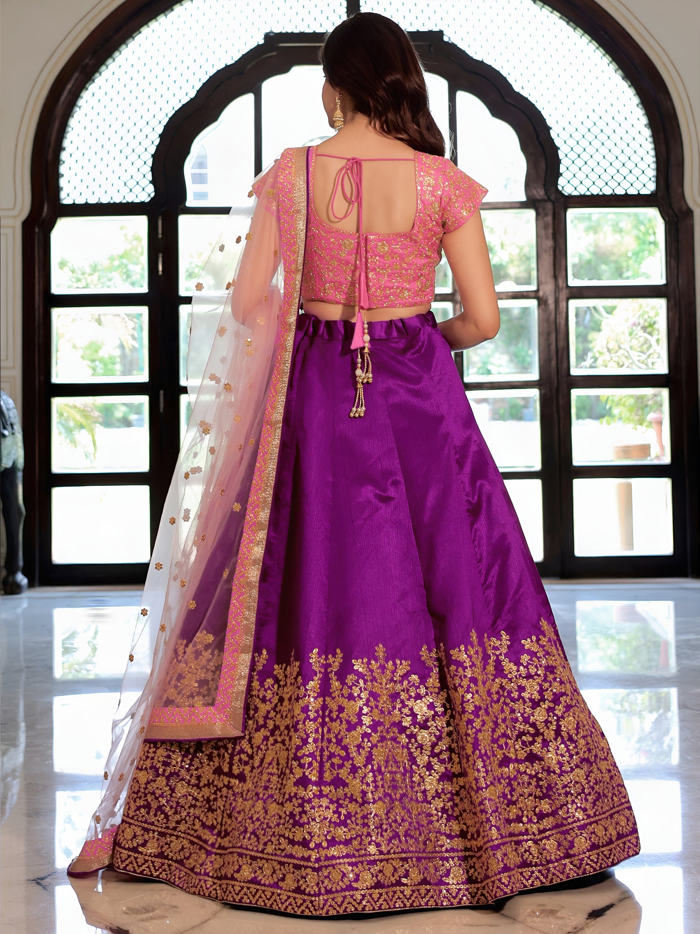 Latest Semi Stitched Lehenga Choli With Dupatta