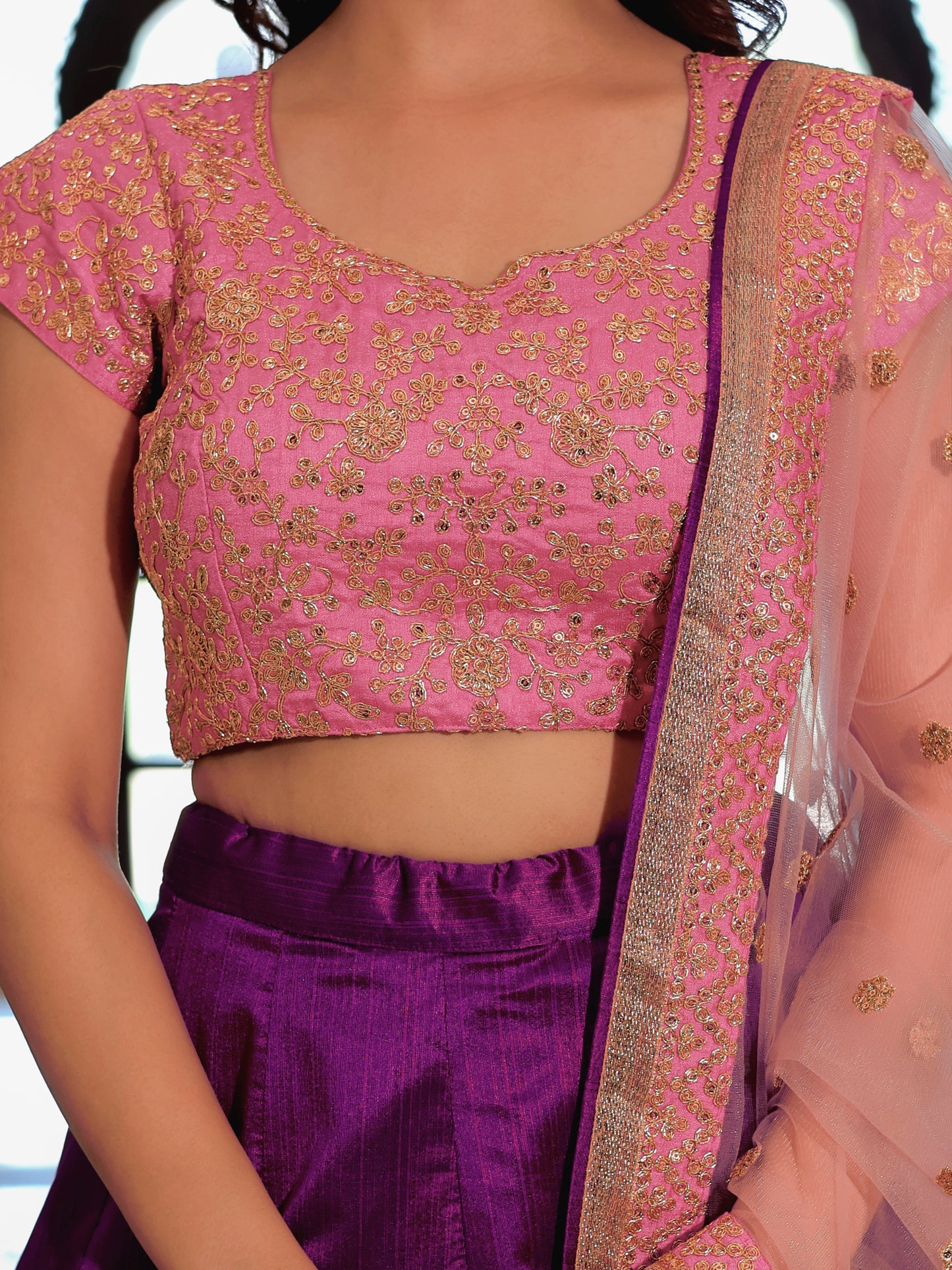 Latest Semi Stitched Lehenga Choli With Dupatta