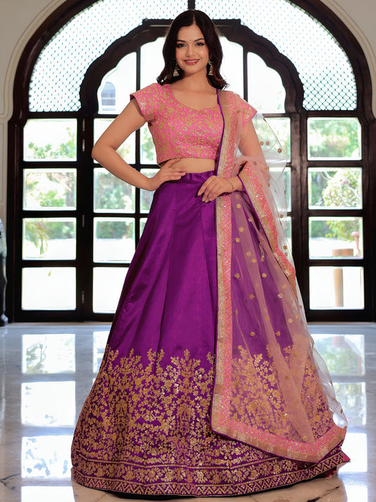 Latest Semi Stitched Lehenga Choli With Dupatta