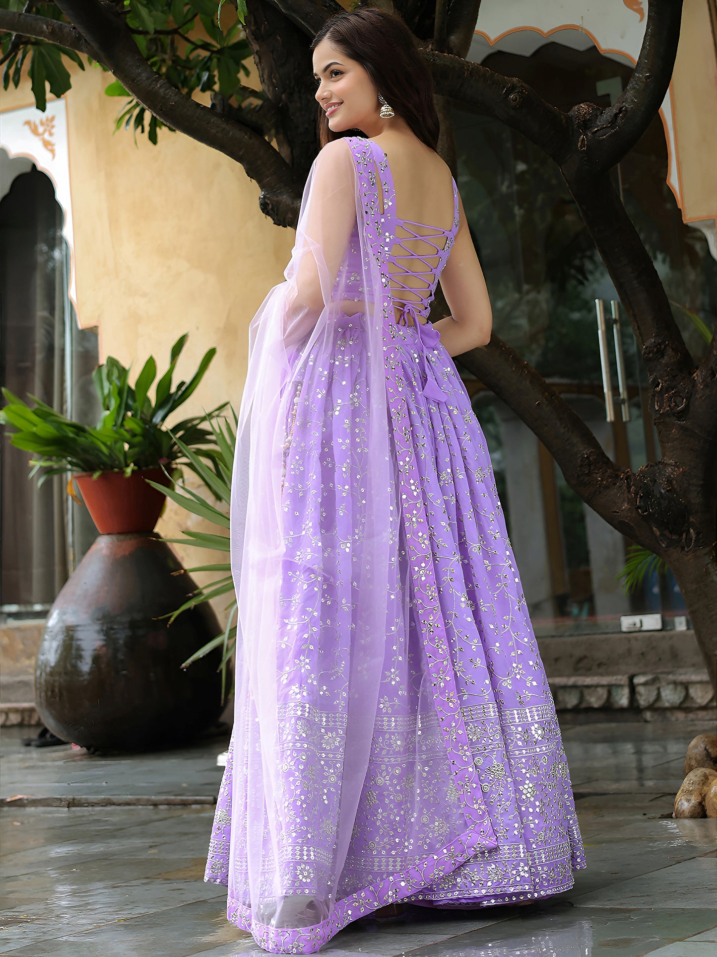 Latest Semi Stitched Lehenga Choli With Dupatta