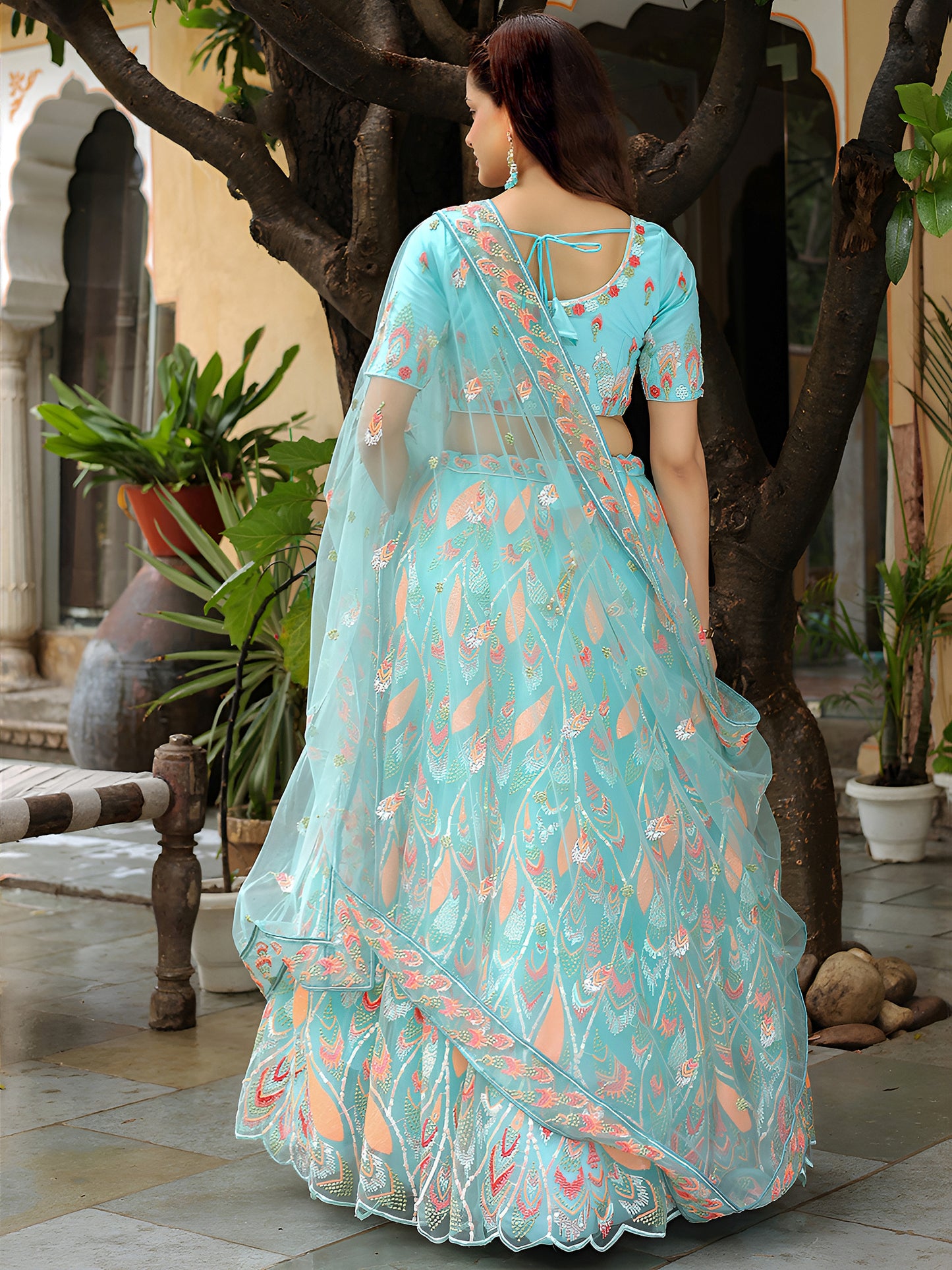 Latest Semi Stitched Lehenga Choli With Dupatta