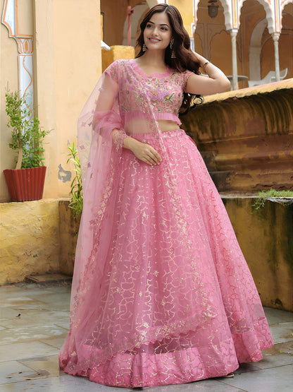 Latest Semi Stitched Lehenga Choli With Dupatta