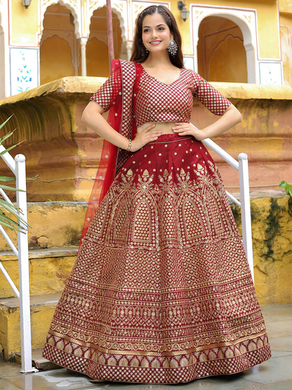 Latest Semi Stitched Lehenga Choli With Dupatta