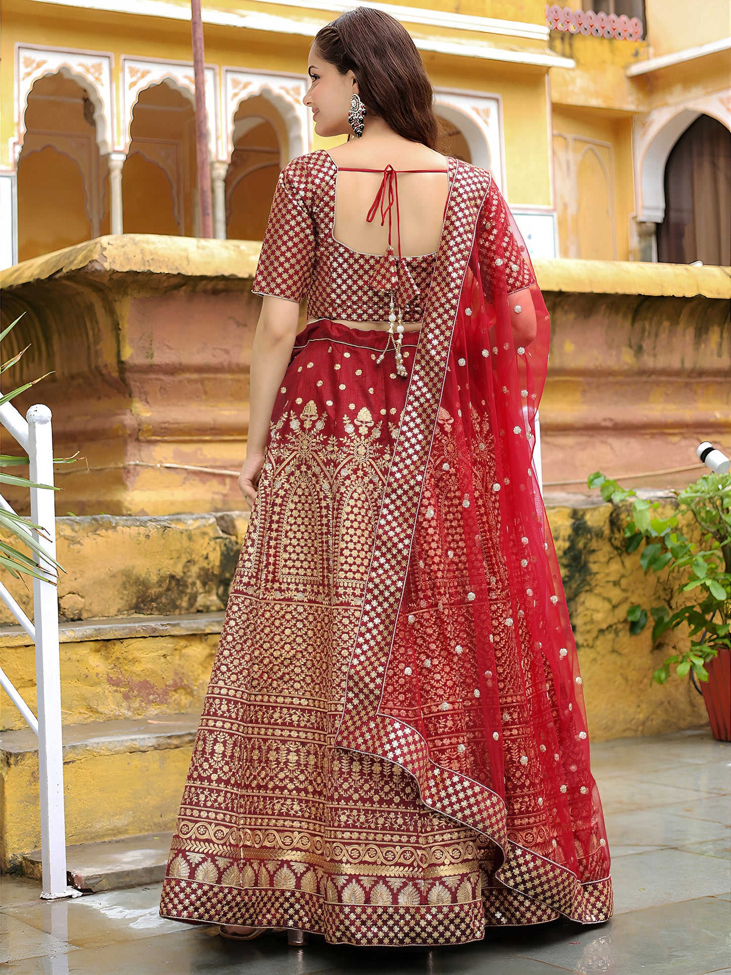 Latest Semi Stitched Lehenga Choli With Dupatta
