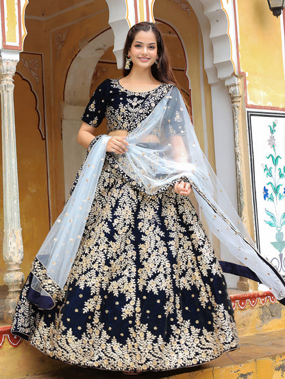 Latest Semi Stitched Lehenga Choli With Dupatta