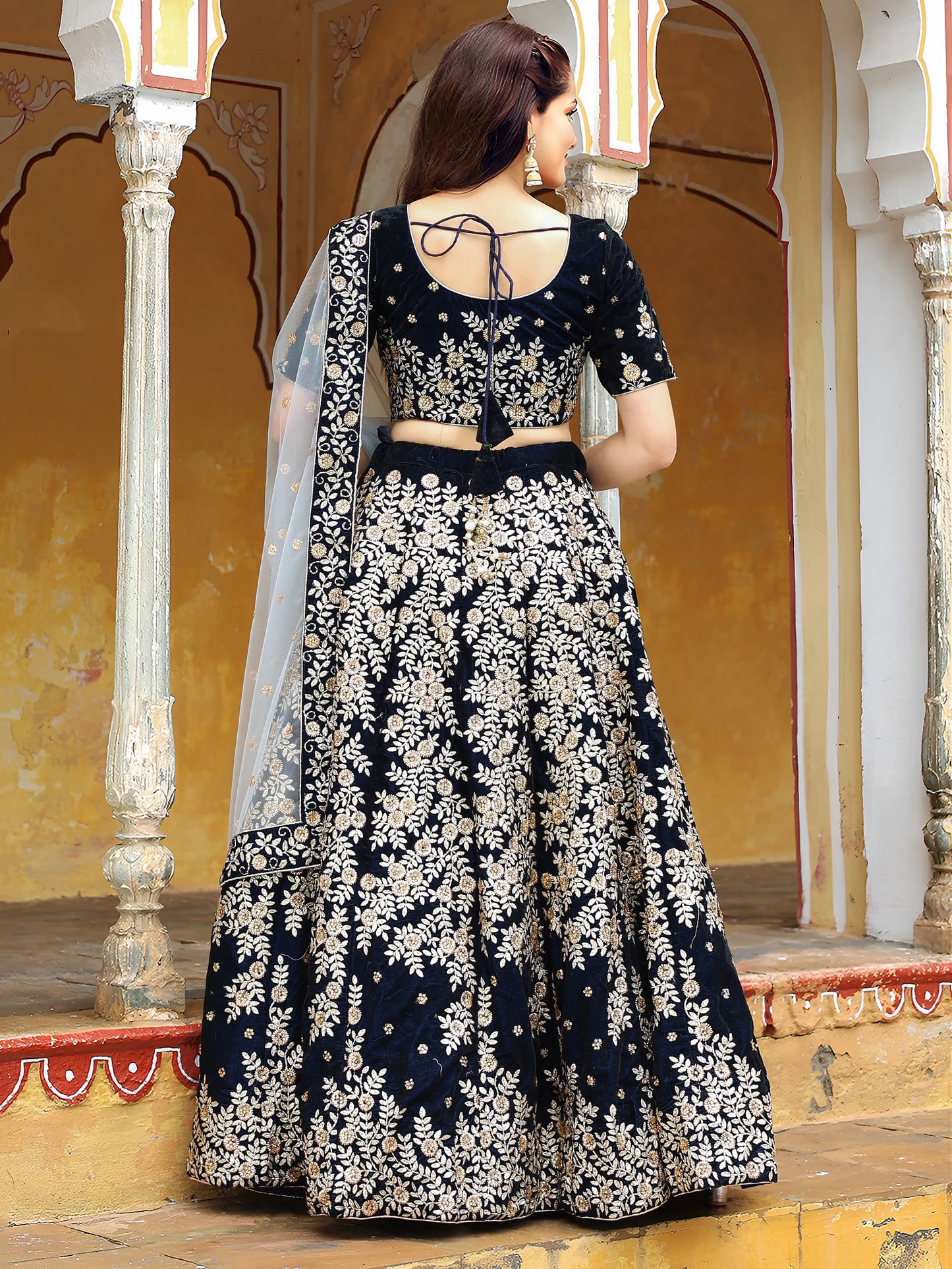Latest Semi Stitched Lehenga Choli With Dupatta