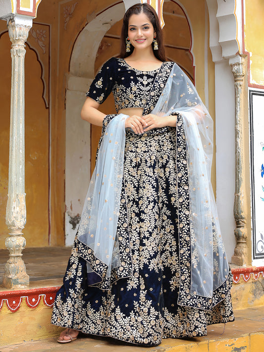 Latest Semi Stitched Lehenga Choli With Dupatta