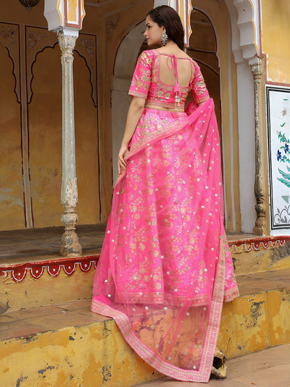 Latest Semi Stitched Lehenga Choli With Dupatta