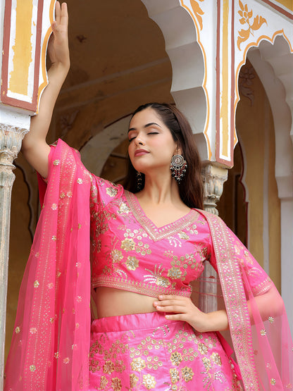 Latest Semi Stitched Lehenga Choli With Dupatta
