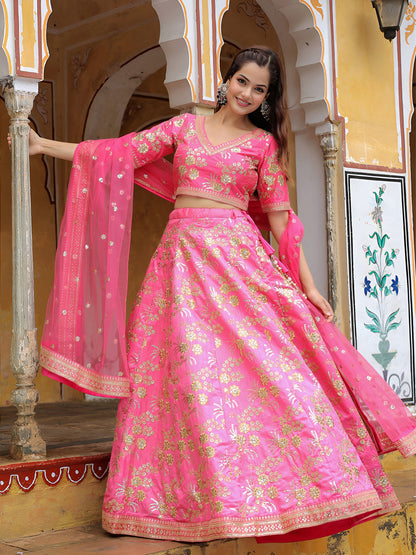 Latest Semi Stitched Lehenga Choli With Dupatta