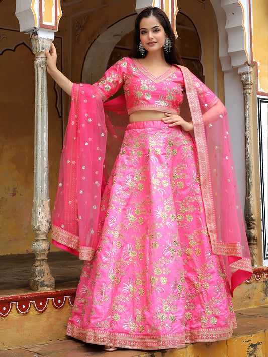 Latest Semi Stitched Lehenga Choli With Dupatta