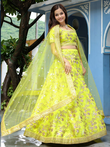 Latest Semi Stitched Lehenga Choli With Dupatta