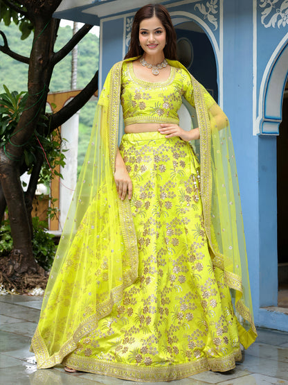 Latest Semi Stitched Lehenga Choli With Dupatta