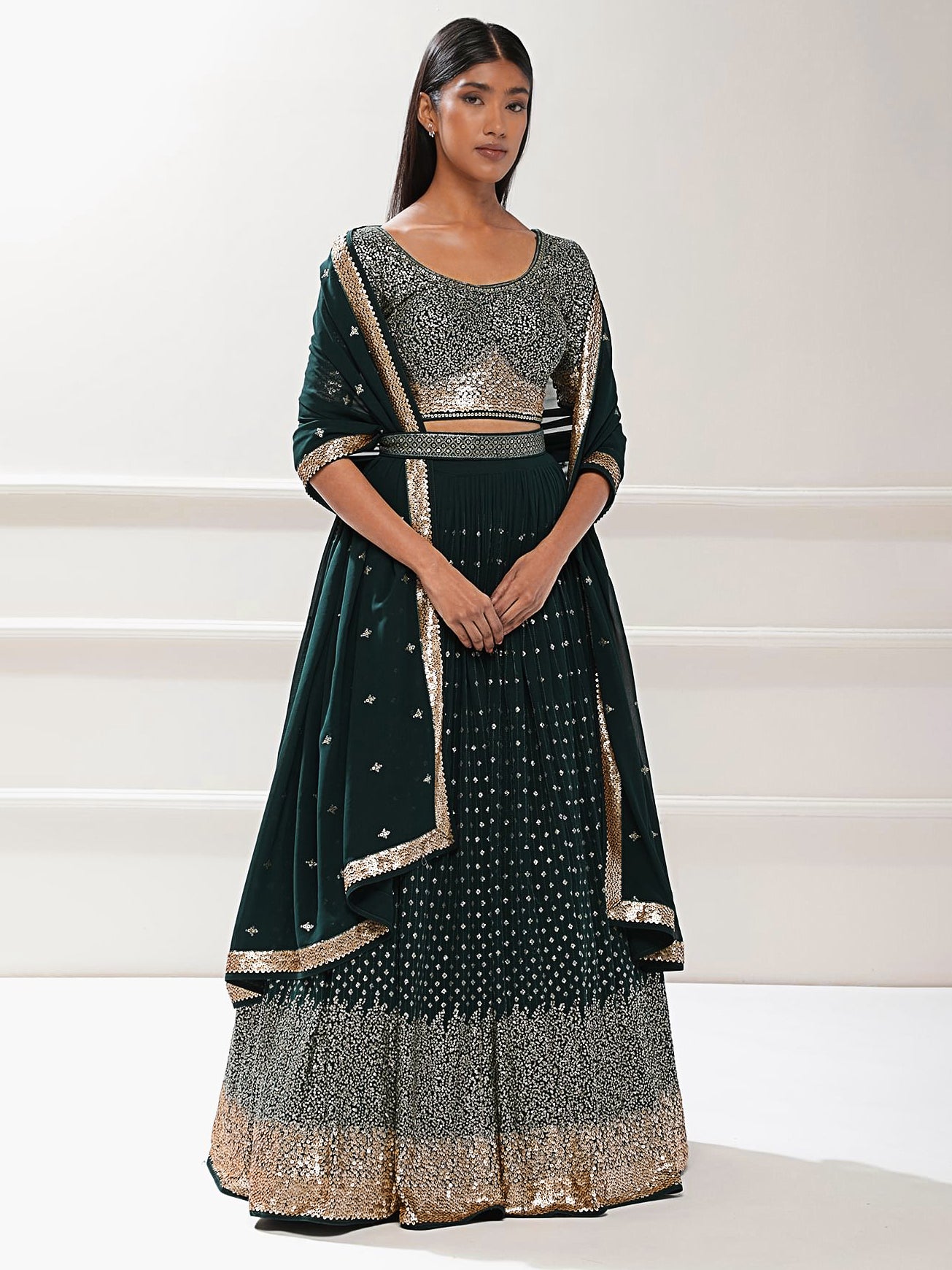 Latest Semi Stitched Lehenga Choli With Dupatta