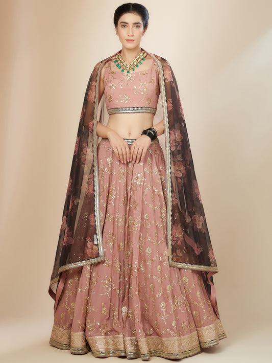 Latest Semi Stitched Lehenga Choli With Dupatta