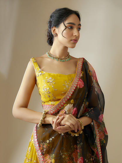 Latest Semi Stitched Lehenga Choli With Dupatta