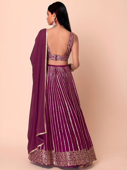 Latest Semi Stitched Lehenga Choli With Dupatta