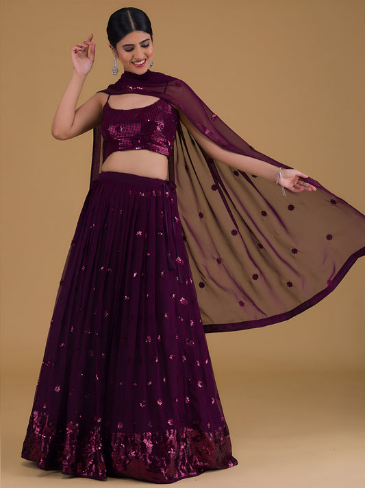 Latest Semi Stitched Lehenga Choli With Dupatta
