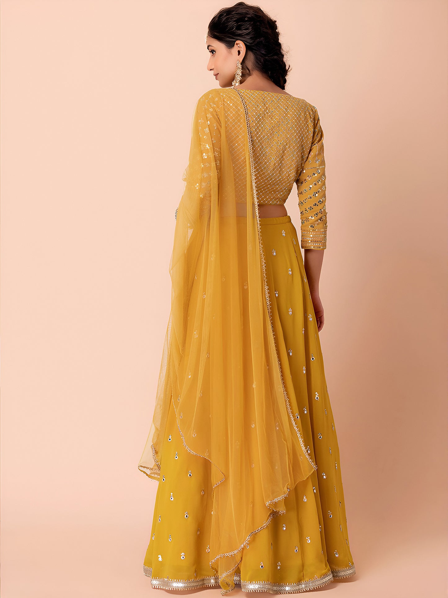 Latest Semi Stitched Lehenga Choli With Dupatta