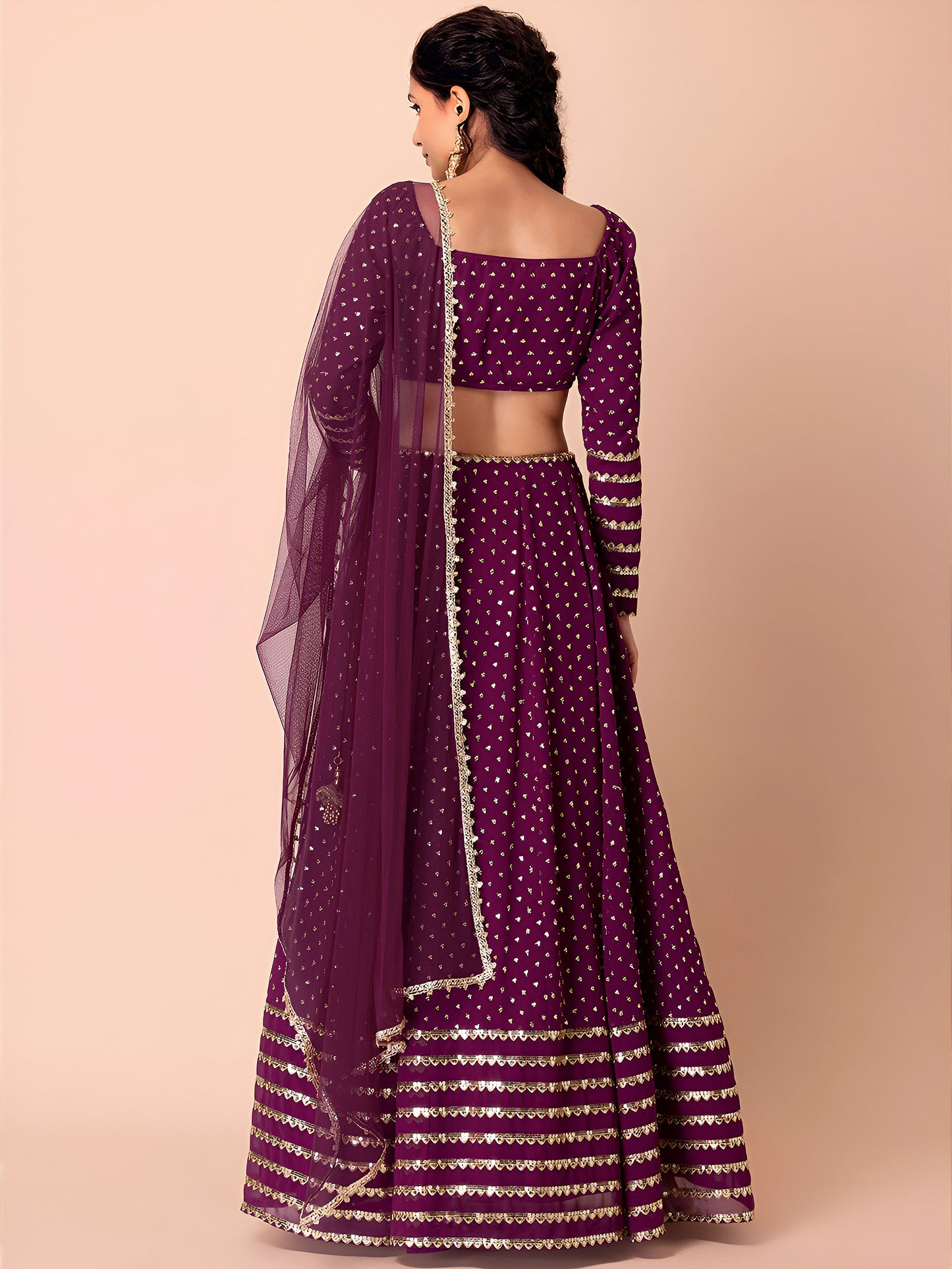 Latest Semi Stitched Lehenga Choli With Dupatta