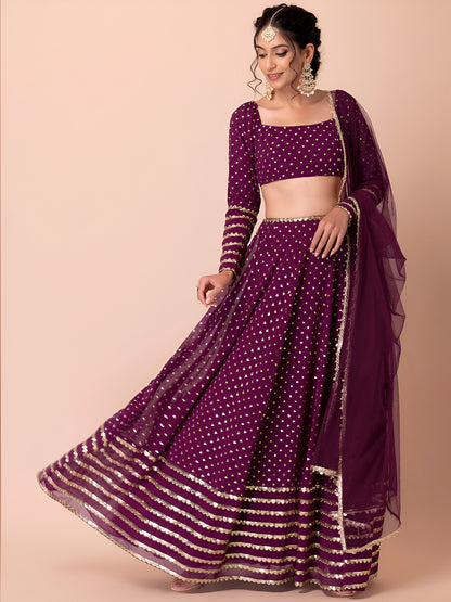 Latest Semi Stitched Lehenga Choli With Dupatta