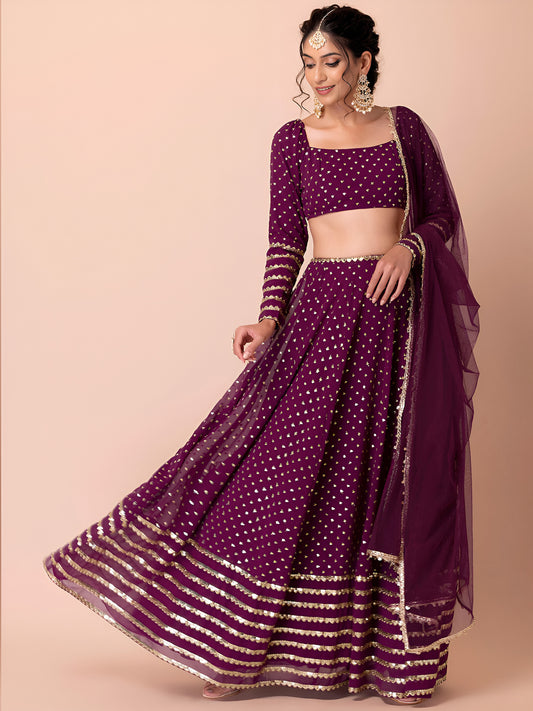 Latest Semi Stitched Lehenga Choli With Dupatta