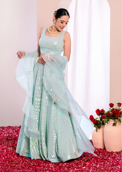 Latest Semi Stitched Lehenga Choli With Dupatta