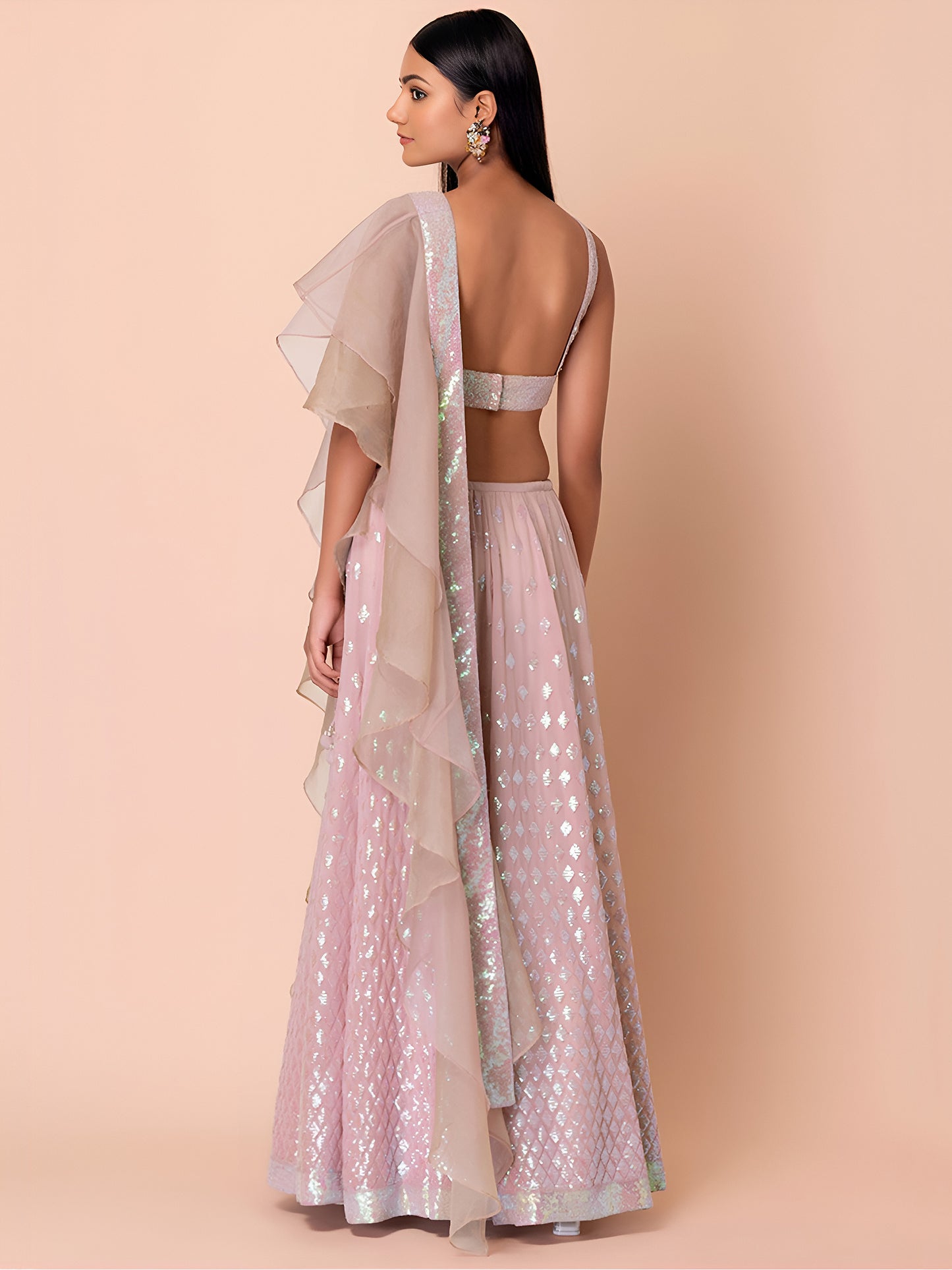 Latest Semi Stitched Lehenga Choli With Dupatta