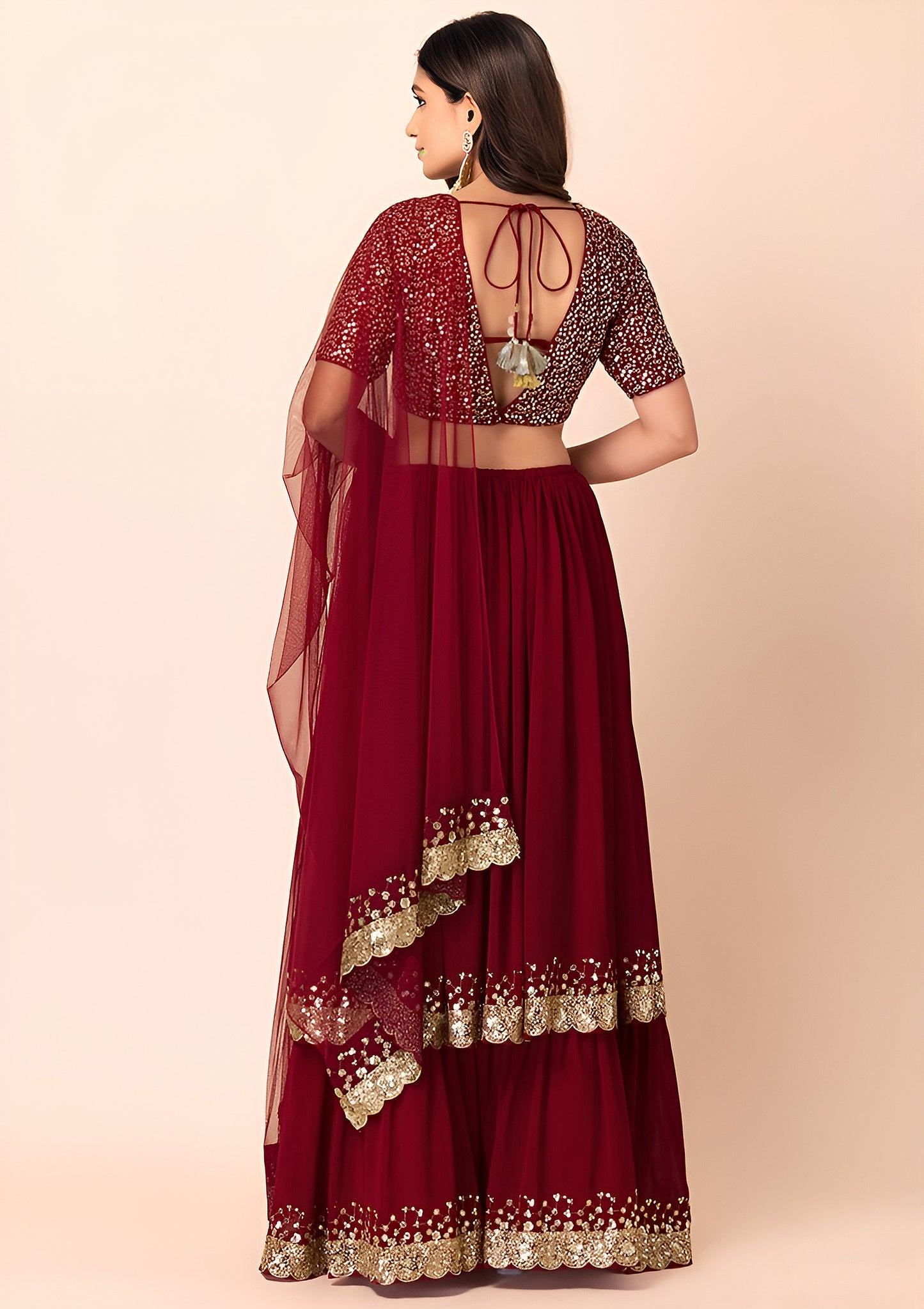 Latest Semi Stitched Lehenga Choli With Dupatta