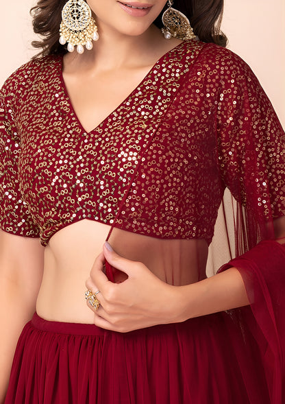 Latest Semi Stitched Lehenga Choli With Dupatta