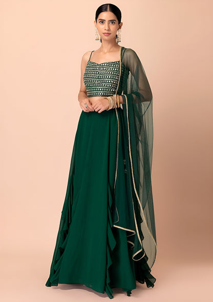 Latest Semi Stitched Lehenga Choli With Dupatta