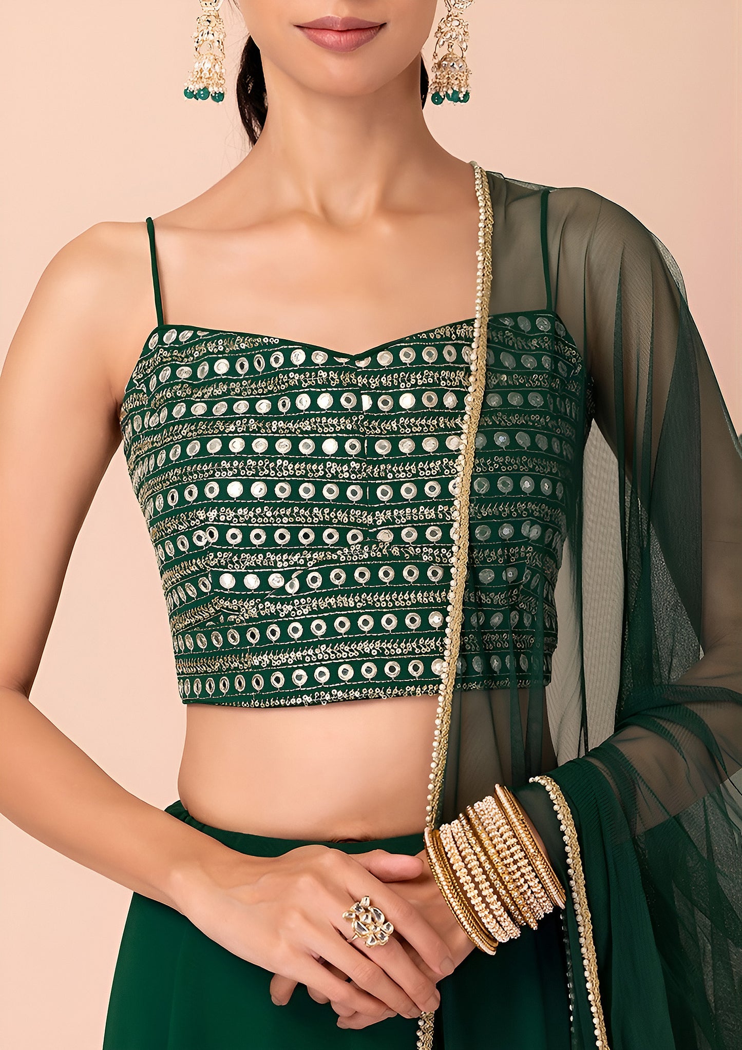 Latest Semi Stitched Lehenga Choli With Dupatta
