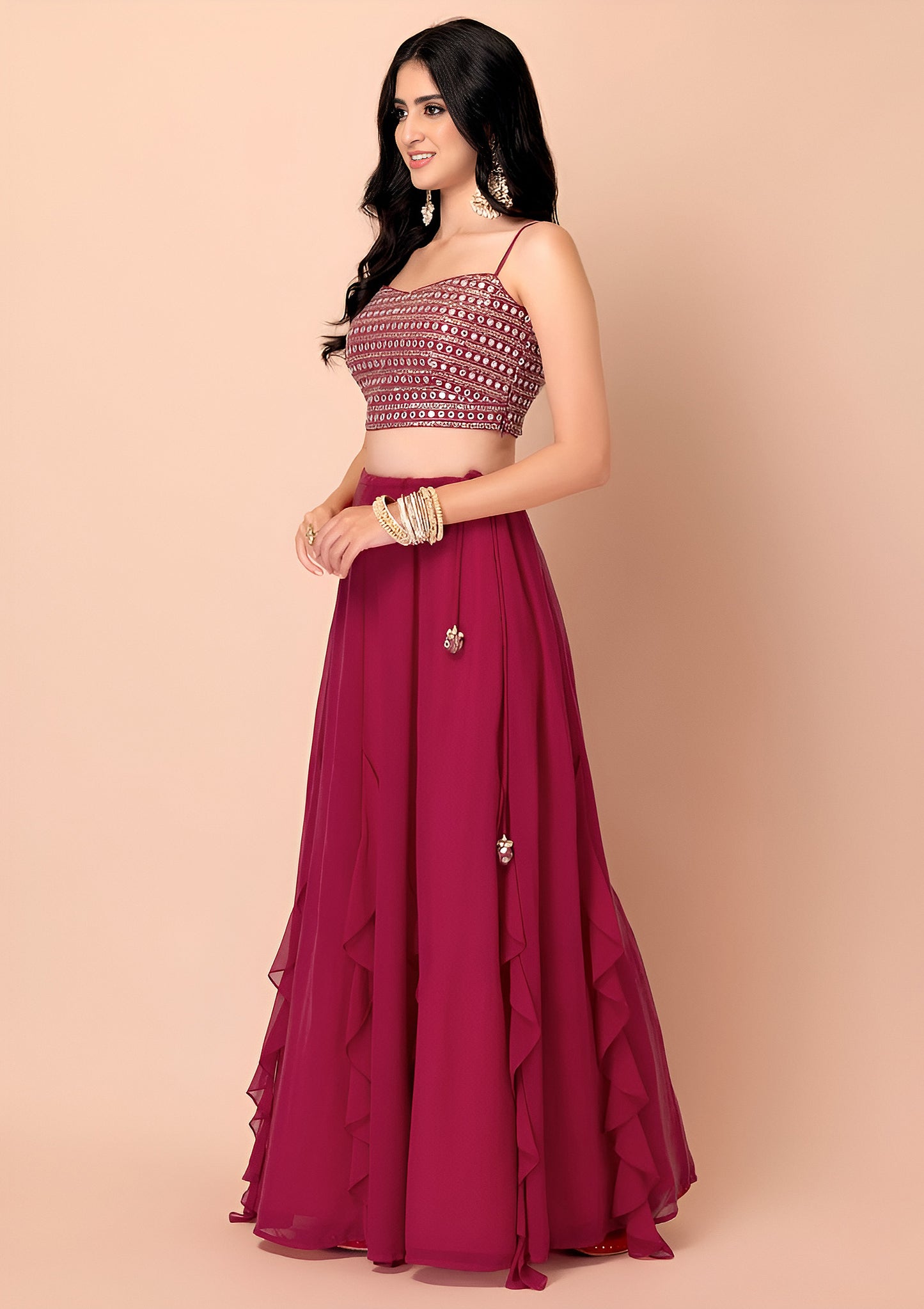 Latest Semi Stitched Lehenga Choli With Dupatta