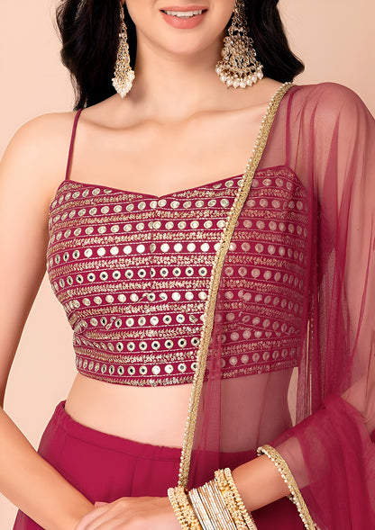 Latest Semi Stitched Lehenga Choli With Dupatta