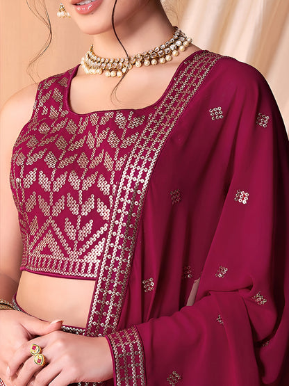 Latest Semi Stitched Lehenga Choli With Dupatta