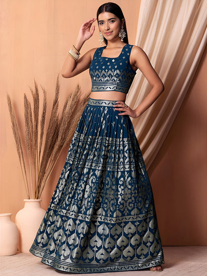 Latest Semi Stitched Lehenga Choli With Dupatta
