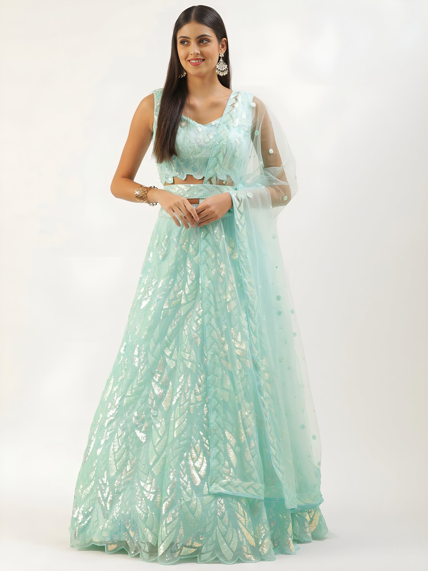 Latest Semi Stitched Lehenga Choli With Dupatta