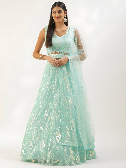 Latest Semi Stitched Lehenga Choli With Dupatta