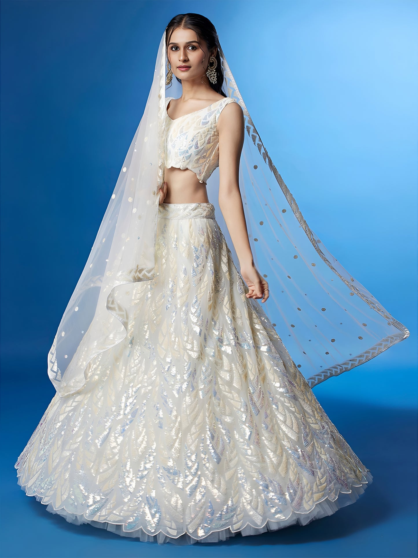 Latest Semi Stitched Lehenga Choli With Dupatta