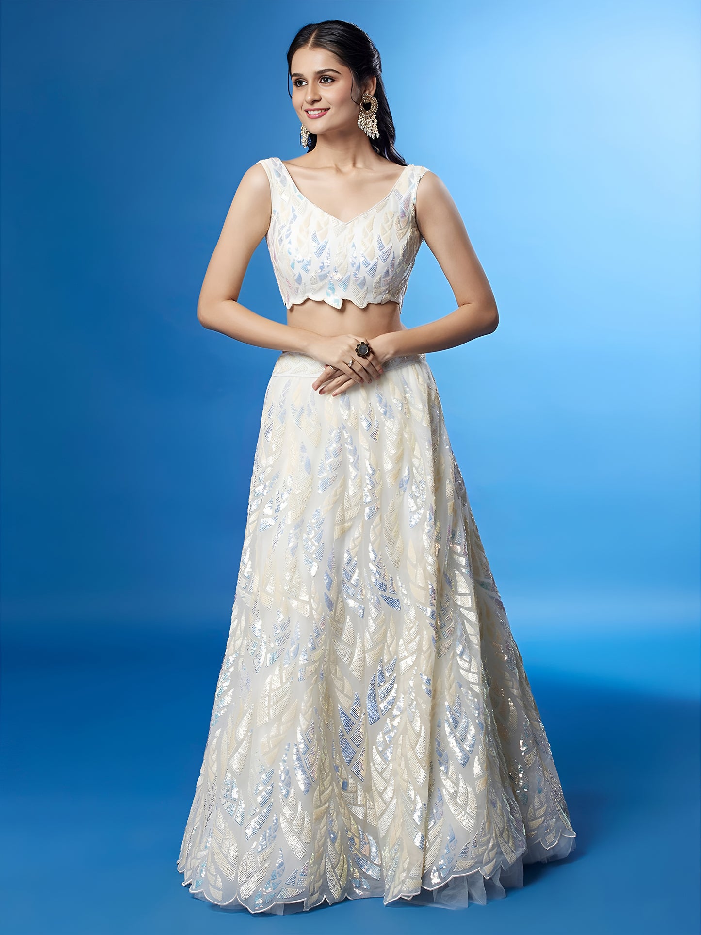 Latest Semi Stitched Lehenga Choli With Dupatta