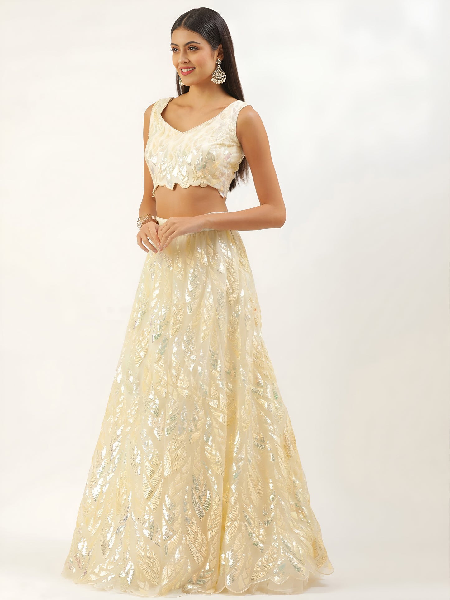 Latest Semi Stitched Lehenga Choli With Dupatta